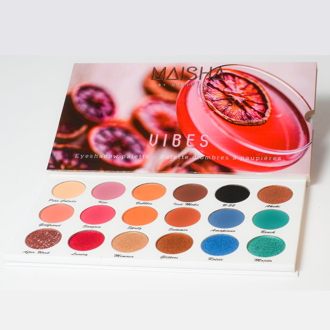 Vibes Eyeshadows Palette - Maisha Beauty Products